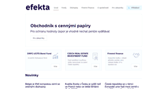 Desktop Screenshot of efekta.cz